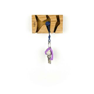 Tablica na klucze FUJFUJ WOODEN MINI 2 KEY HOLDER OAK WOOD HIPSTER