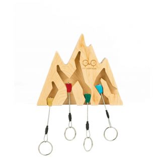 Tablica na klucze Y&Y VERTICAL KEY HOLDER MOUNTAIN MAPPLE