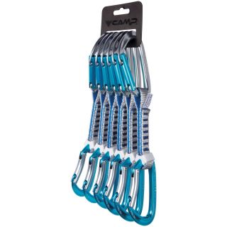 Zestaw ekspresów CAMP ORBIT KS 6 PACK 12CM GREY / BLUE / BLUE