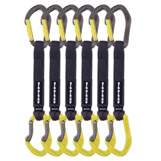 Zestaw ekspresów DMM ALPHA SPORT LIME 18CM SET 6