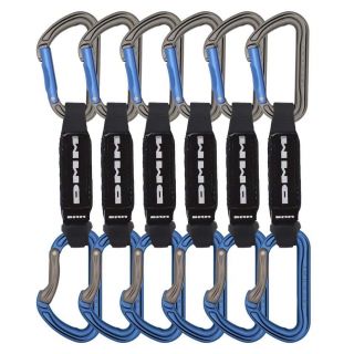 Zestaw ekspresów DMM SHADOW BLUE 12CM SET 6