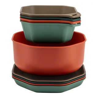 Zestaw naczyń kempingowych GERBER COMPLEAT TABLEWARE SET