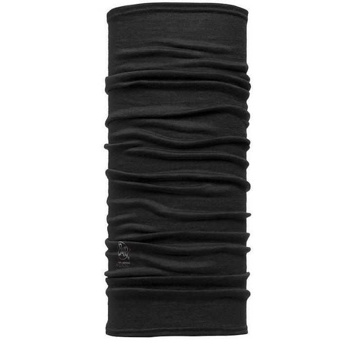 Chusta BUFF WOOL MIDWEIGHT SOLID BLACK