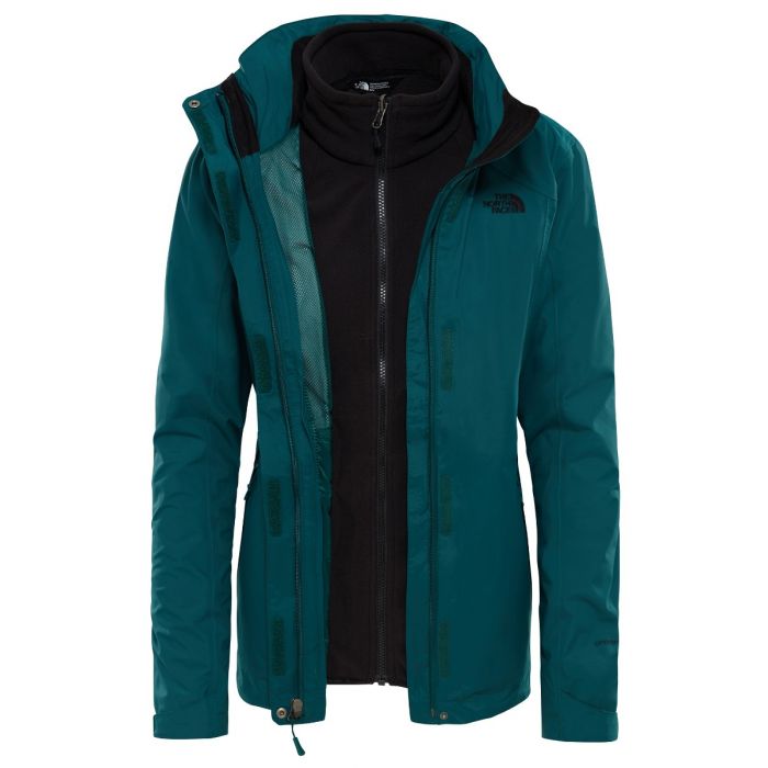 Kurtka THE NORTH FACE EVOLUTION II TRICLIMATE WOMEN'S / BOTANICAL GARDEN GREEN