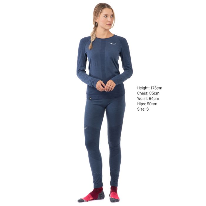 Koszulka damska SALEWA ZEBRU RESPONSIVE LONG SLEEVE