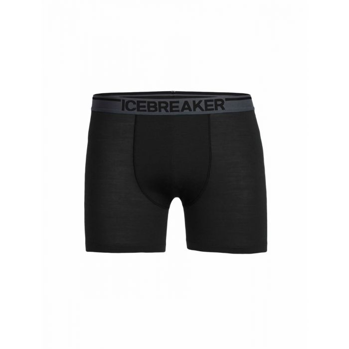 Bokserki męskie ICEBREAKER ANATOMICA MERINO+NYLON / BLACK XXL