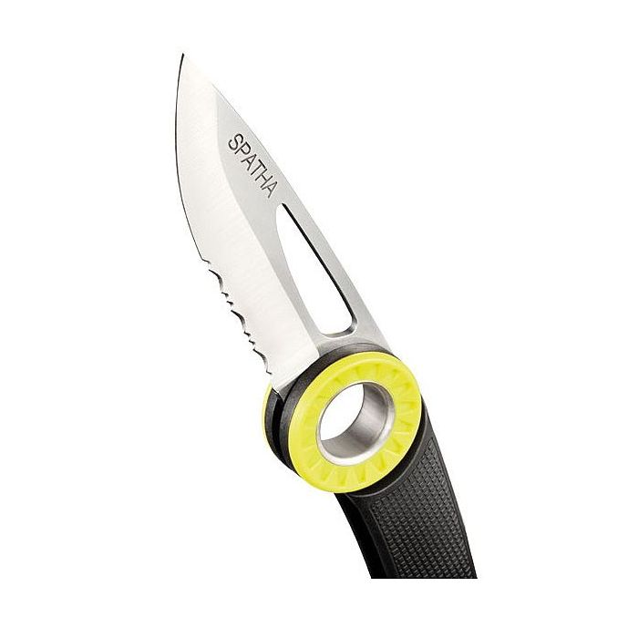 Nóż PETZL SPATHA S - ŻÓŁTY