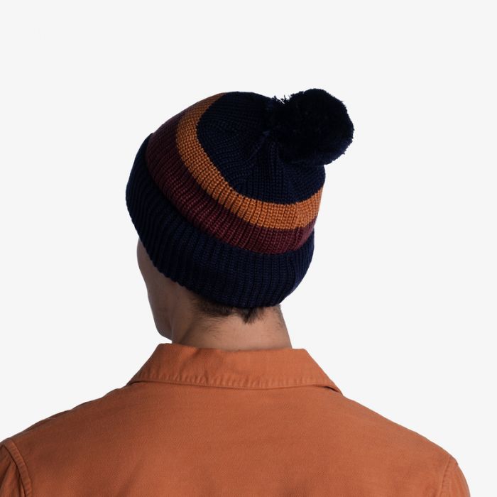Czapka BUFF KNITTED ELON NIGHT BLUE