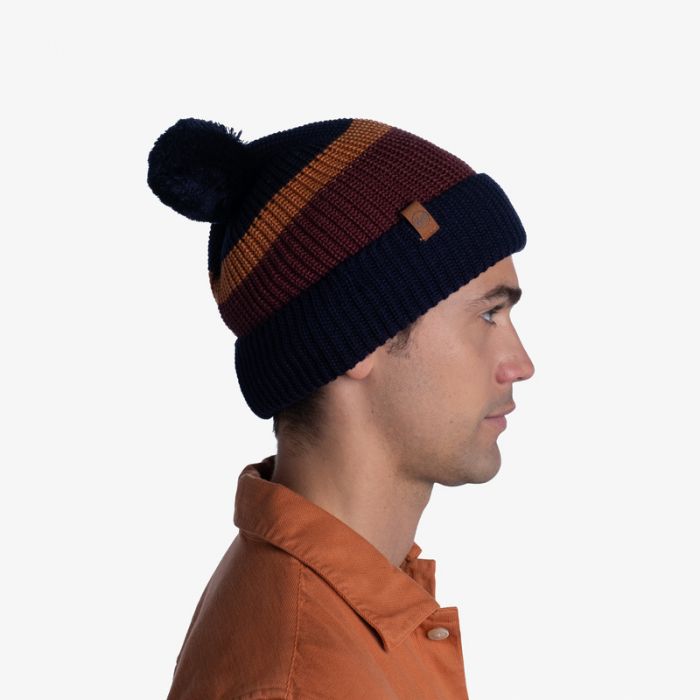 Czapka BUFF KNITTED ELON NIGHT BLUE