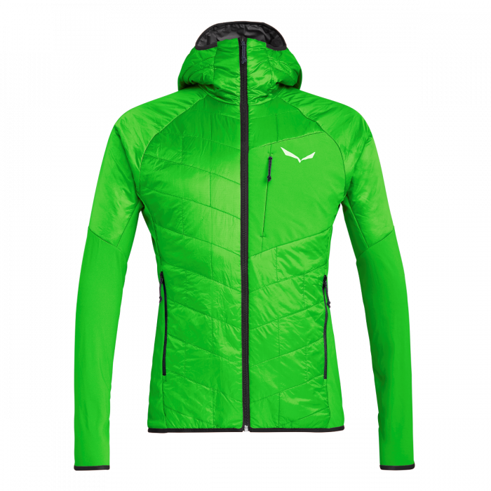 Kurtka SALEWA ORTLES HYBRID TIROLWOOL CELLIANT HOODY / PALE FROG