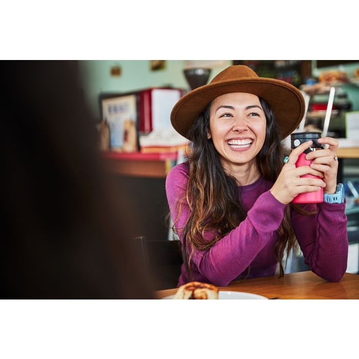 Kubek termiczny HYDRO FLASK COFFE 16oz (473ml) WIDE MOUTH FLEX SIP LIP / INDIGO