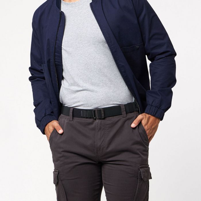 Pasek do spodni ARCADE HARDWARE ALU BLACK M/L