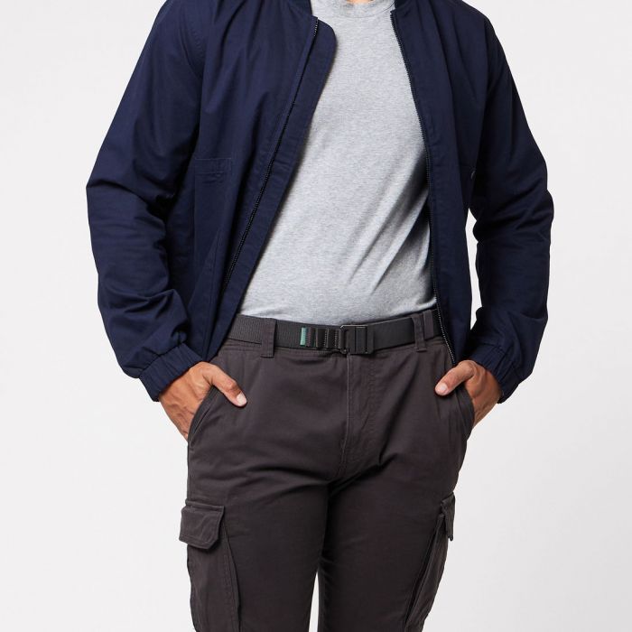 Pasek do spodni ARCADE HARDWARE ALU CHARCOAL M/L 