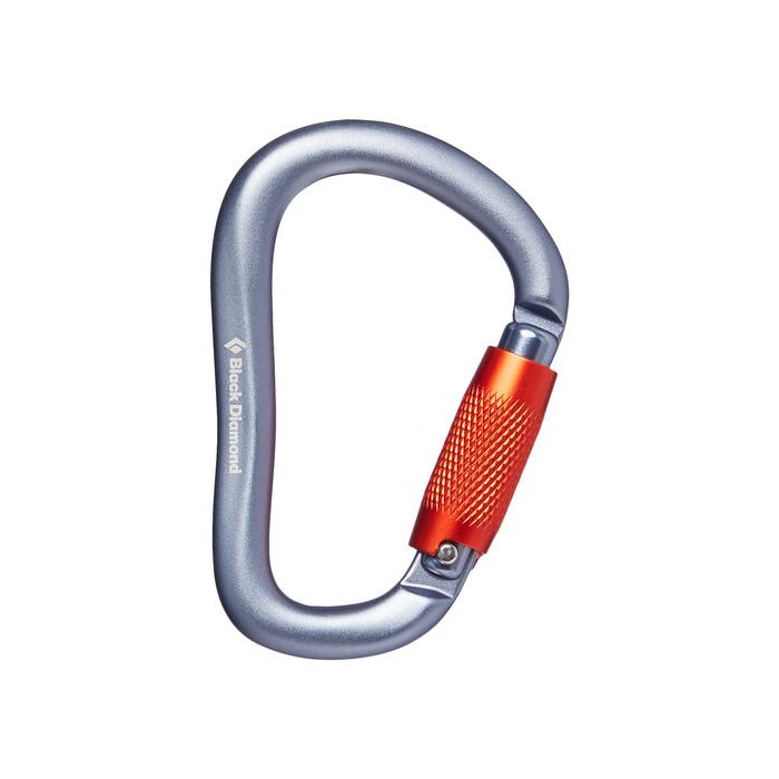 Karabinek BLACK DIAMOND ROCKLOCK TWISTLOCK GRAY