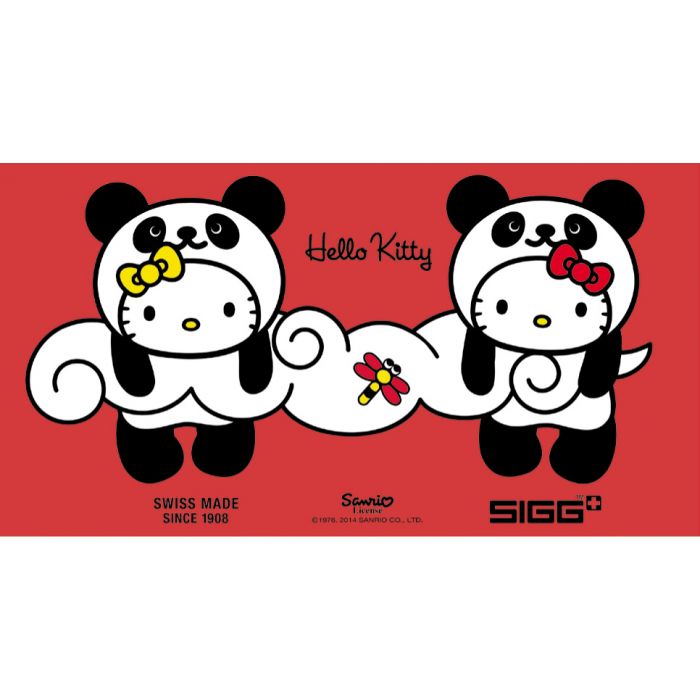 Butelka SIGG HELLO KITTY PANDA RED