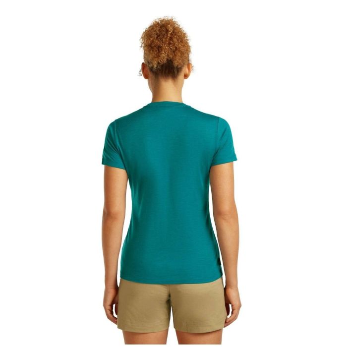 Koszulka damska merino ICEBREAKER TECH LITE III SS HIKE PATH
