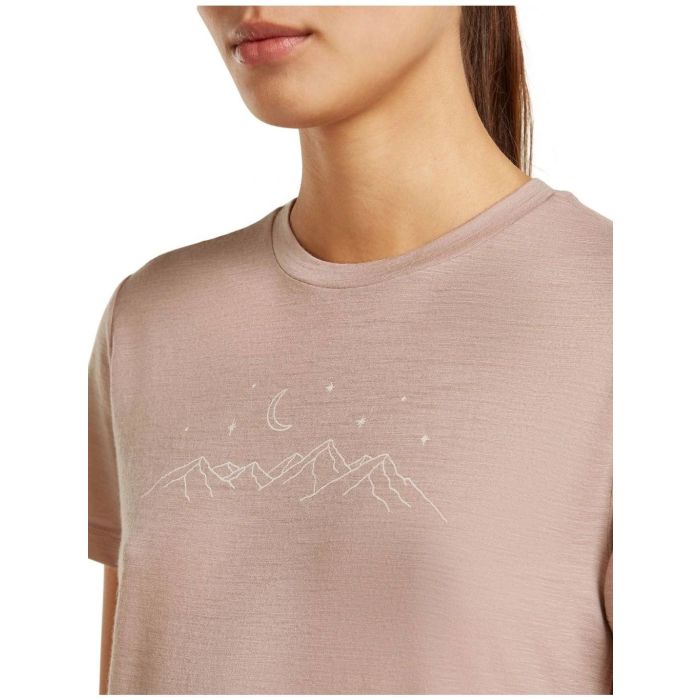 Koszulka damska merino ICEBREAKER TECH LITE SS TEE SPARKLING STA