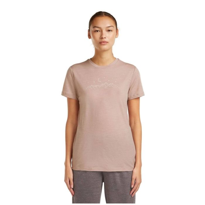 Koszulka damska merino ICEBREAKER TECH LITE SS TEE SPARKLING STA
