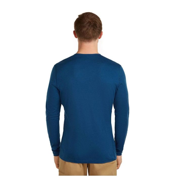 Koszulka męska ICEBREAKER OASIS LONG SLEEVE CREWE ICEBREAKER