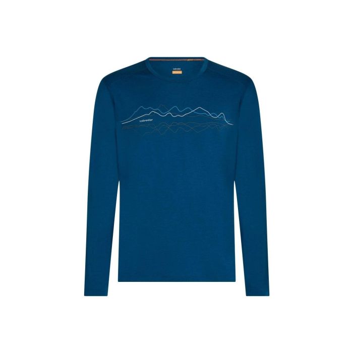 Koszulka męska ICEBREAKER OASIS LONG SLEEVE CREWE ICEBREAKER