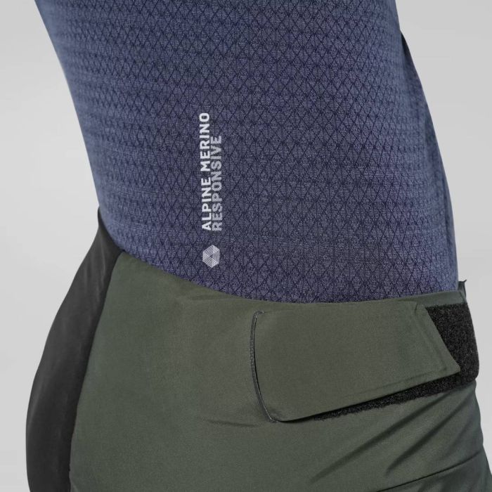 Koszulka damska SALEWA ZEBRU RESPONSIVE HALF ZIP LONG SLEEVE