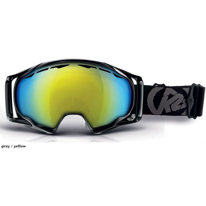 Gogle K2 PHOTOKINETIC BLACK GRAY/YELLOW
