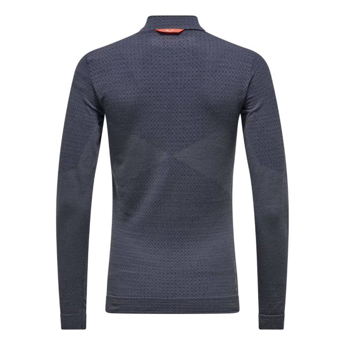 Koszulka damska SALEWA ZEBRU RESPONSIVE HALF ZIP LONG SLEEVE