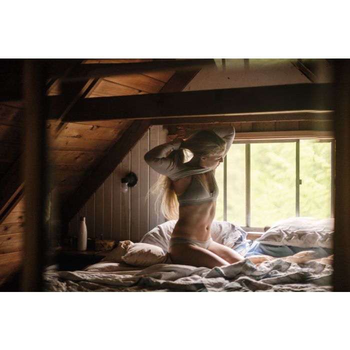 Bikini damskie merino ICEBREAKER SIREN / BLACK