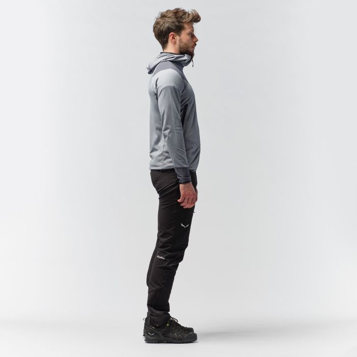 Kurtka męska SALEWA AGNER HYBRID PL / DST FZ HOODY