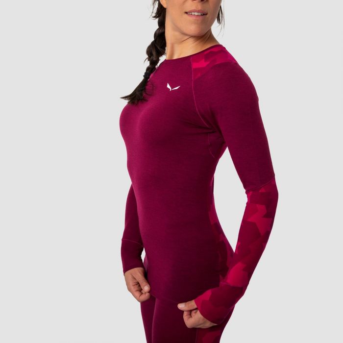 Koszulka damska SALEWA CRISTALLO WARM MERINO RESPONSIVE LS