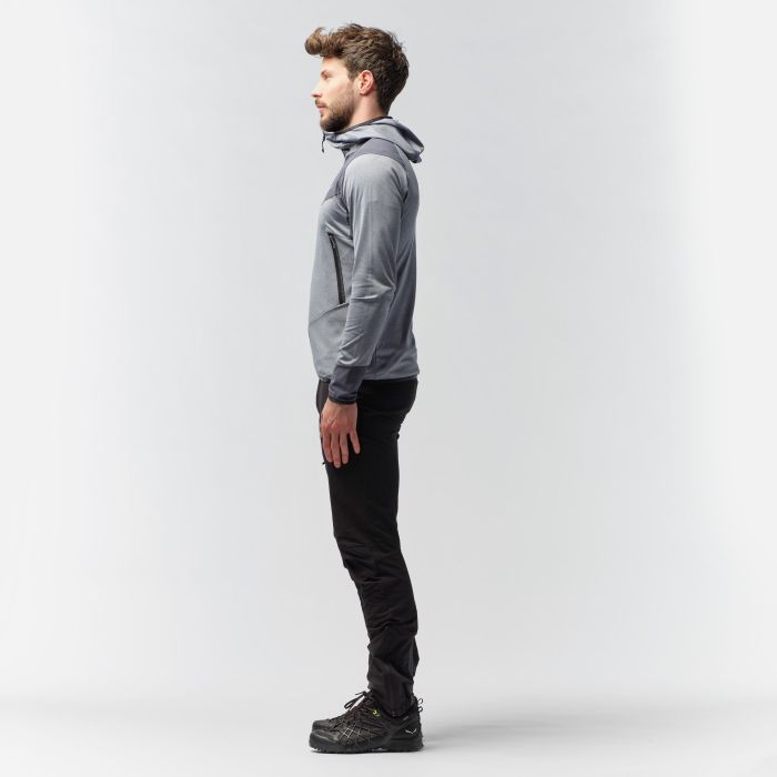 Kurtka męska SALEWA AGNER HYBRID PL / DST FZ HOODY