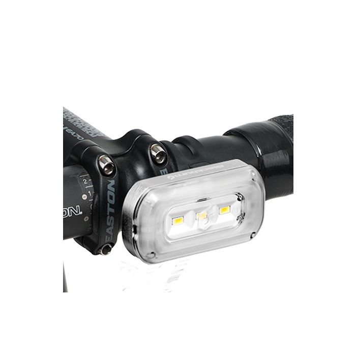 Lampka rowerowa przednia BLACKBURN CENTRAL 100 LUM, USB / SREBRNA