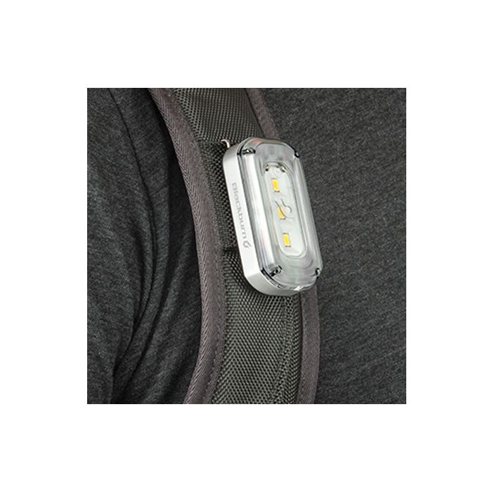 Lampka rowerowa przednia BLACKBURN CENTRAL 100 LUM, USB / SREBRNA