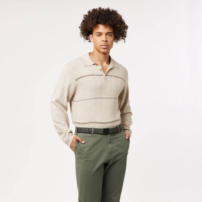 Pasek do spodni ARCADE BLACKWOOD IVY GREEN/BLACK