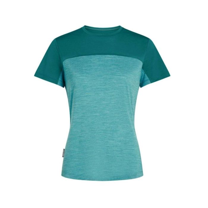 Koszulka damska merino ICEBREAKER COOL-LITE SPHERE III SS COLOUR BLOCK