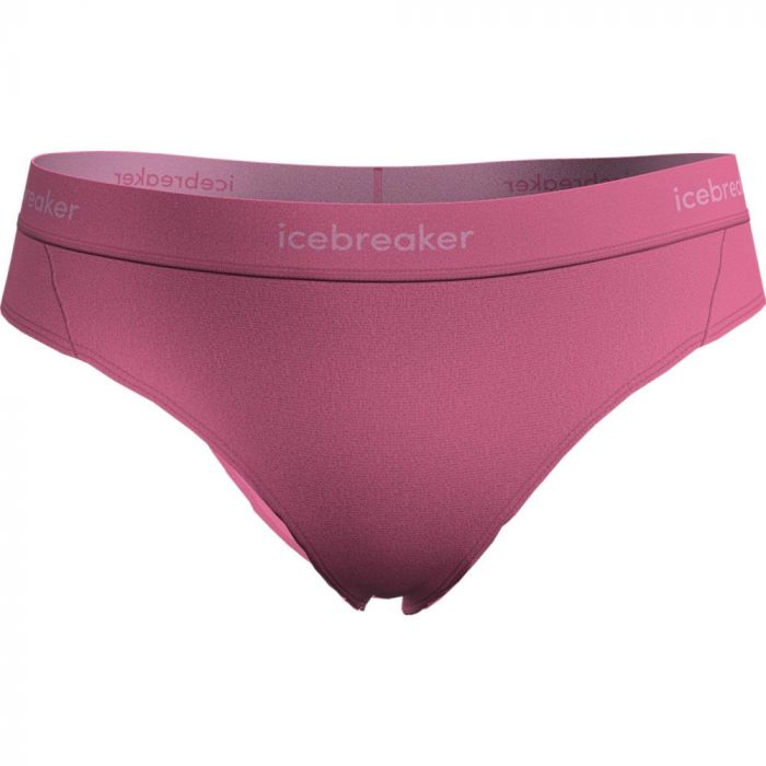 Bokserki damskie merino ICEBREAKER COOL-LITE 125 SPRITE HIPSTER / POP