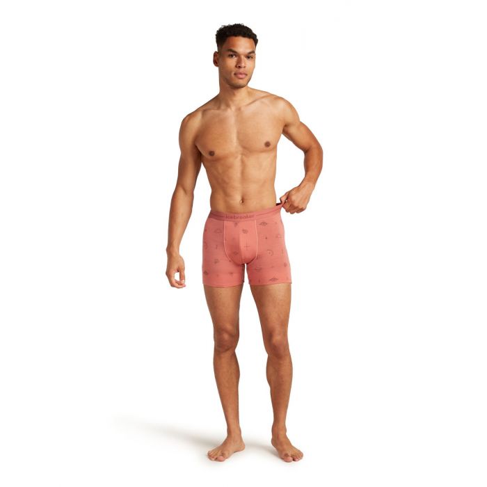 Bokserki męskie merino ICEBREAKER ANATOMICA 150 EXPLORE MORE