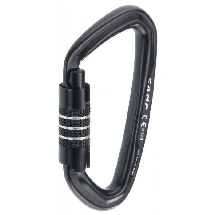 Karabinek CAMP ATLAS 3LOCK CZARNY