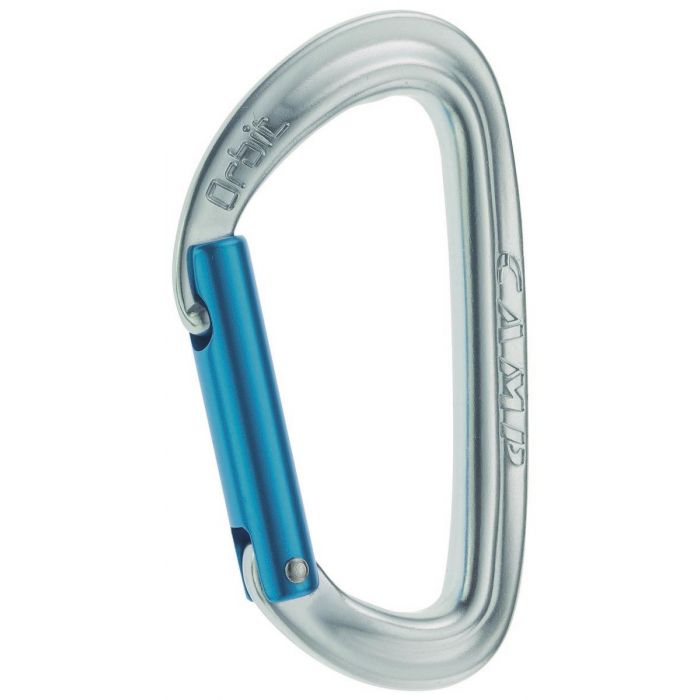 Karabinek CAMP ORBIT STRAIGHT / TITANIUM BLUE