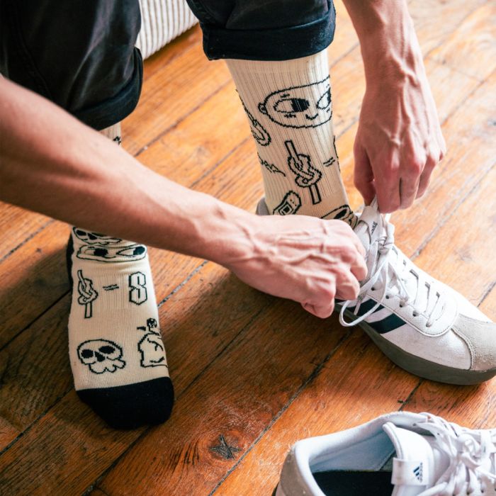 Skarpety Y&Y VERTICAL ROCK SOCKS / CLIMBER DOODLE