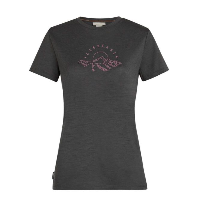 Koszulka damska merino ICEBREAKER TECH LITE SS TEE SUNRISE SUMMIT