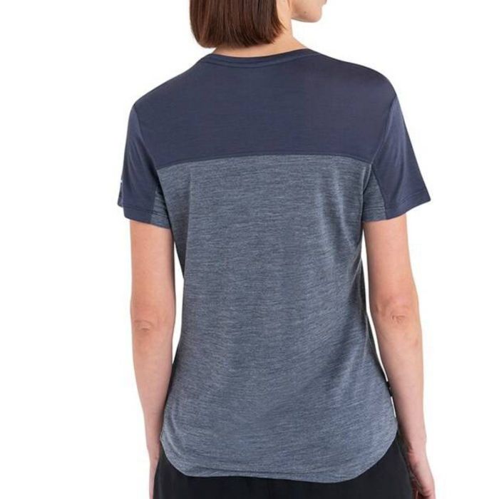 Koszulka damska merino ICEBREAKER COOL-LITE SPHERE III SS COLOUR BLOCK