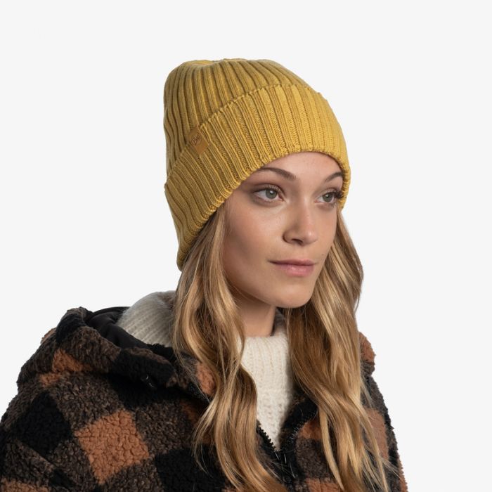 Czapka BUFF WOOL KNITTED NORVAL HONEY
