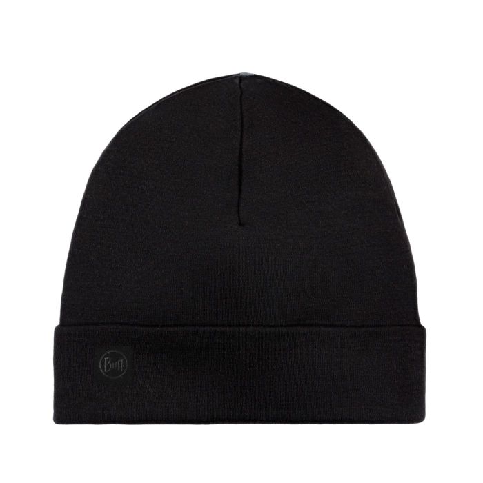  Czapka BUFF HEAVYWEIGHT WOOL SOLID BLACK