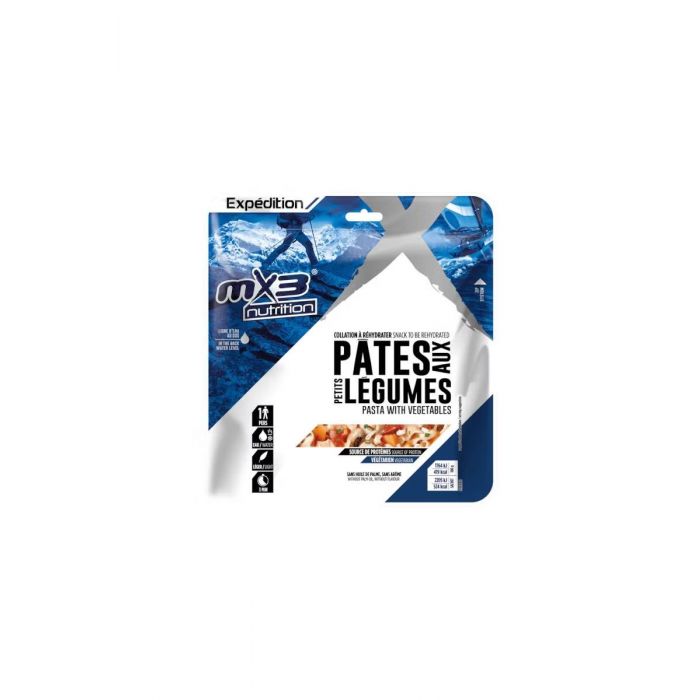 Żywność liofilizowana MX3 NUTRITION MAKARON Z WARZYWAMI 125G