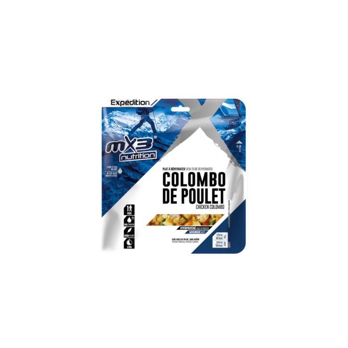 Żywność liofilizowana MX3 NUTRITION KURCZAK COLOMBO 130G