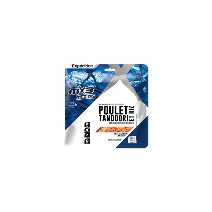 Żywność liofilizowana MX3 NUTRITION KURCZAK TANDOORI Z RYŻEM 210G