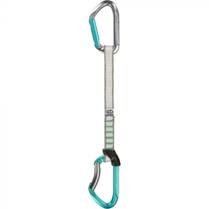 Ekspres CLIMBING TECHNOLOGY SALTO SET NY TITANIUM / ACQUAMARINE 22CM