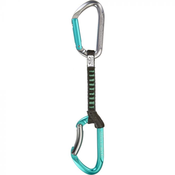 Zestaw ekspresów SKYLOTEC / CLIMBING TECHNOLOGY SALTO SET UL TITANIUM / ACQUAMARINE 12CM