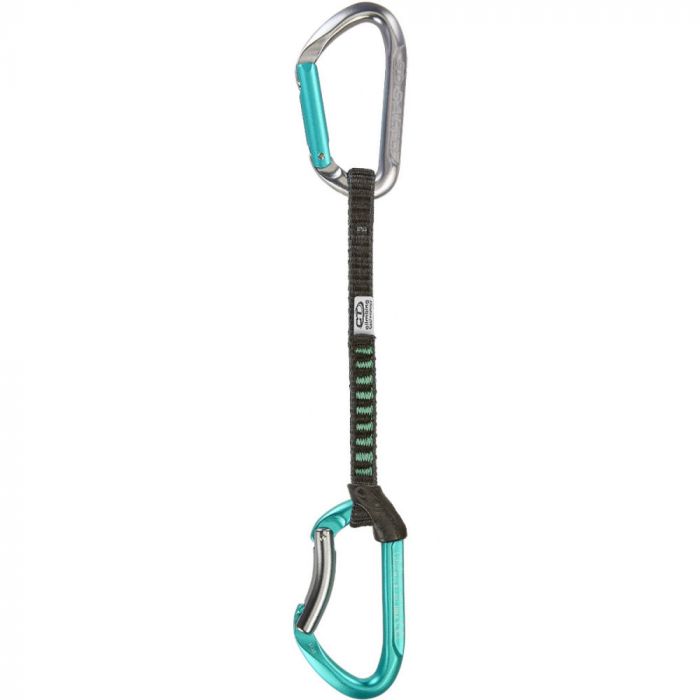 Ekspres SKYLOTEC / CLIMBING TECHNOLOGY SALTO SET UL TITANIUM / ACQUAMARINE 17CM